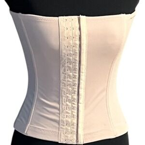 Marilyn Monroe Champagne Beige Nude Waist Cincher Corset Women Shapewear Size M‎